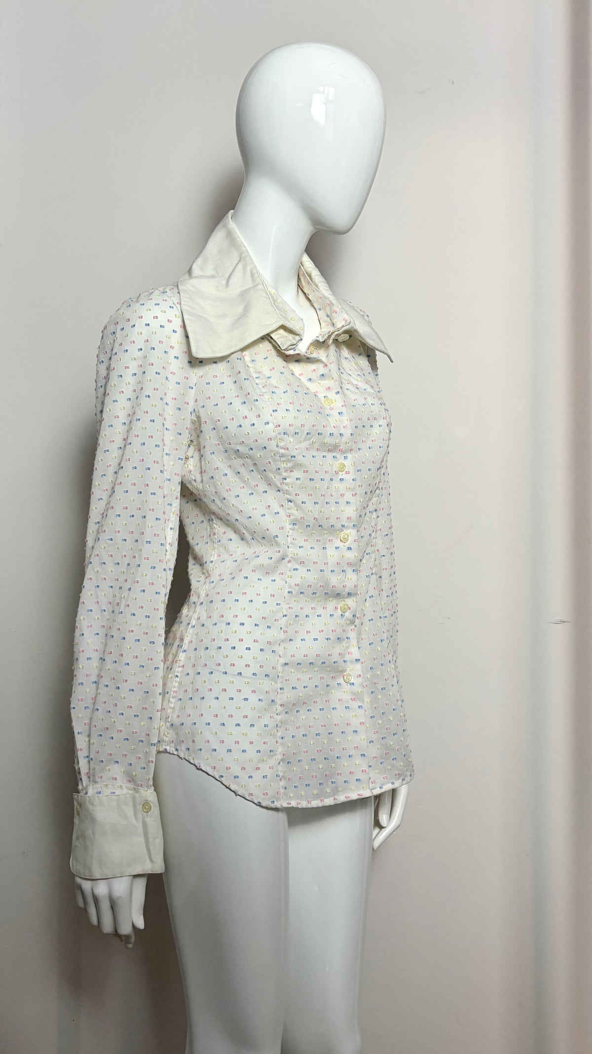 Vivienne Westwood gold label blouse with detachable collar
