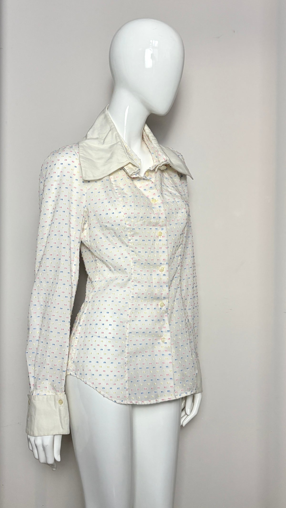Vivienne Westwood gold label blouse with detachable collar
