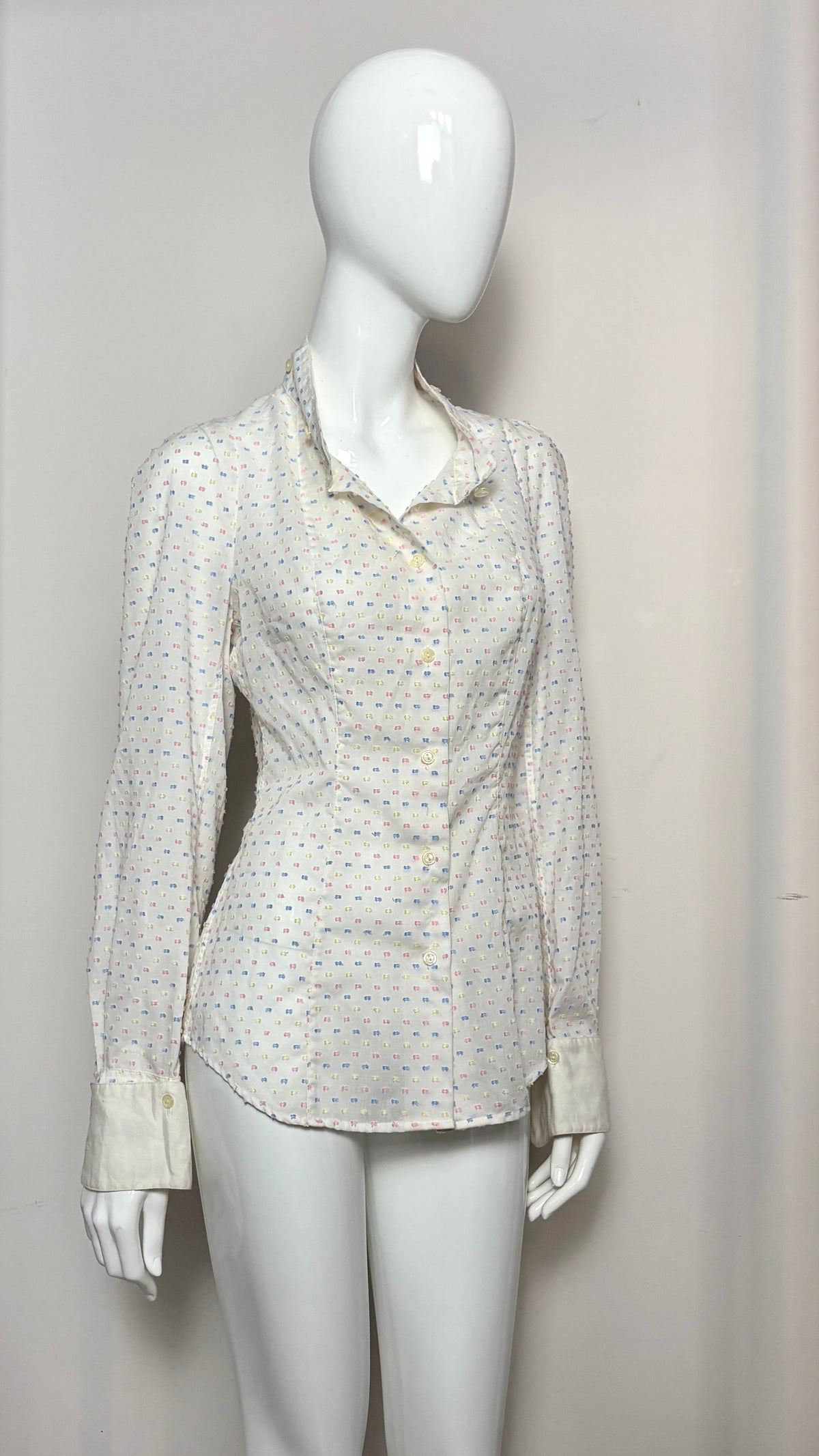 Vivienne Westwood gold label blouse with detachable collar