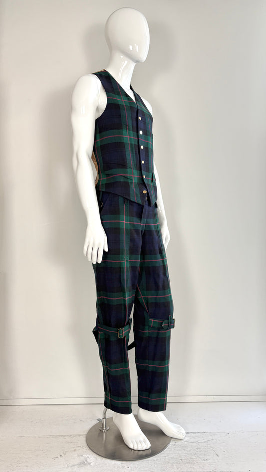 Vivienne Westwood Modern Renwick tartan ensemble