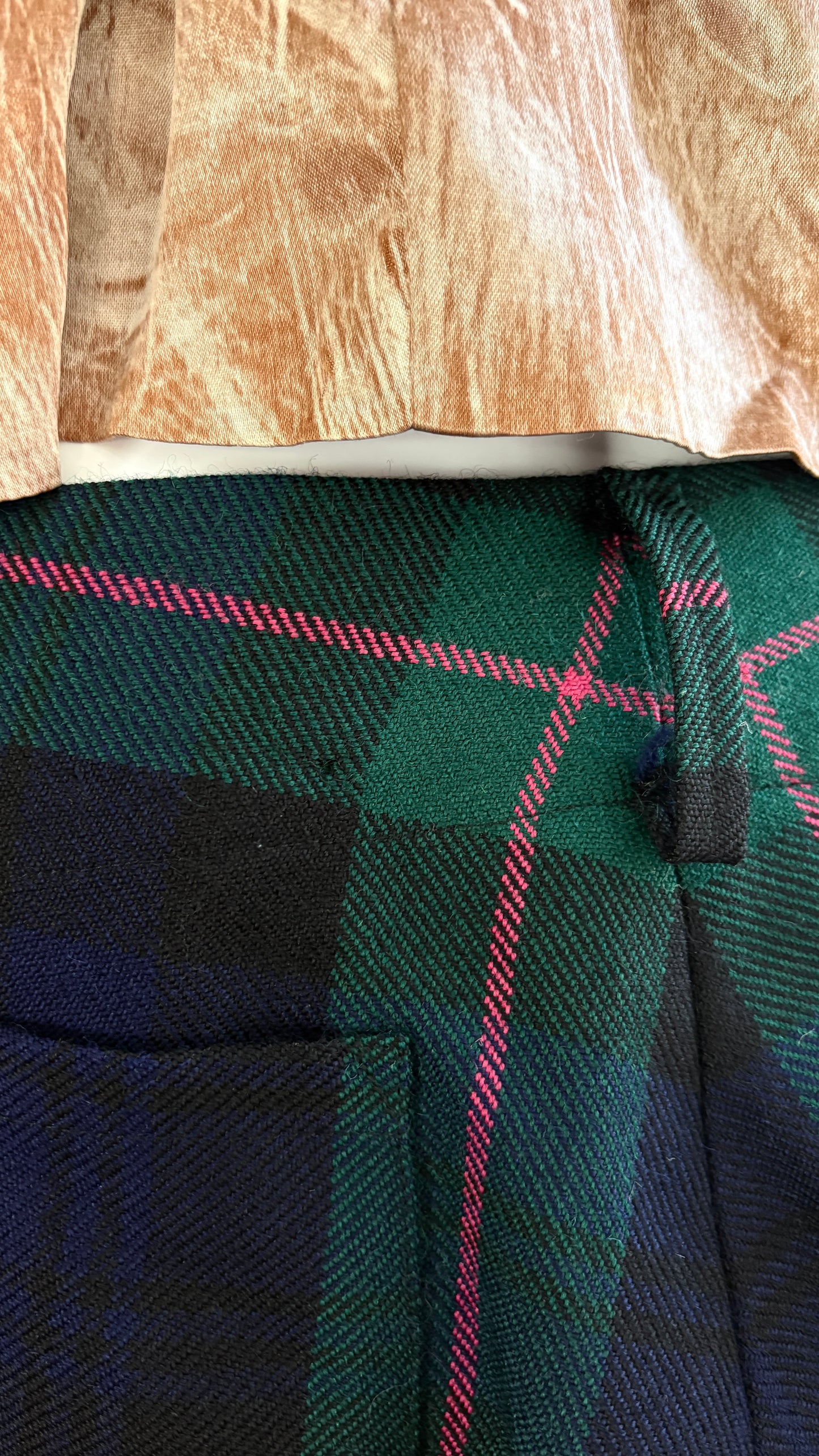 Vivienne Westwood Modern Renwick tartan ensemble