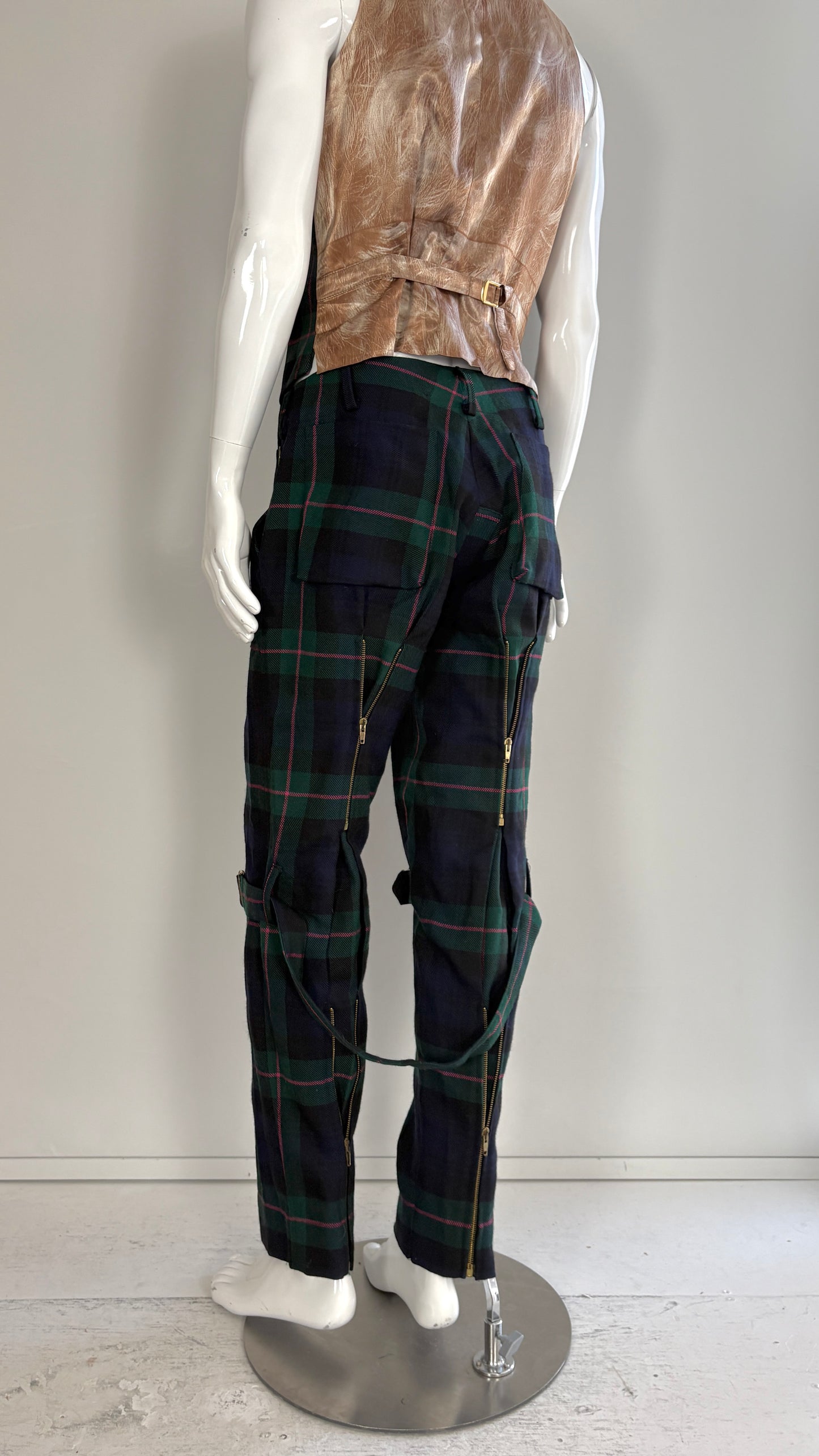 Vivienne Westwood Modern Renwick tartan ensemble