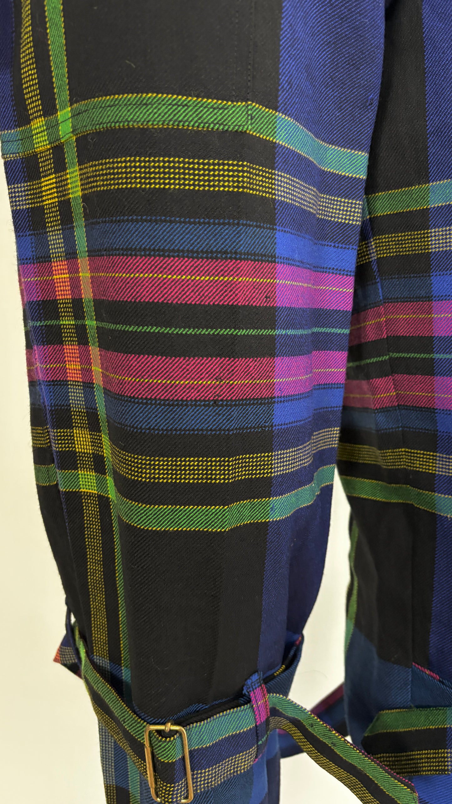Vivienne Westwood metropolitan tartan bondage trousers