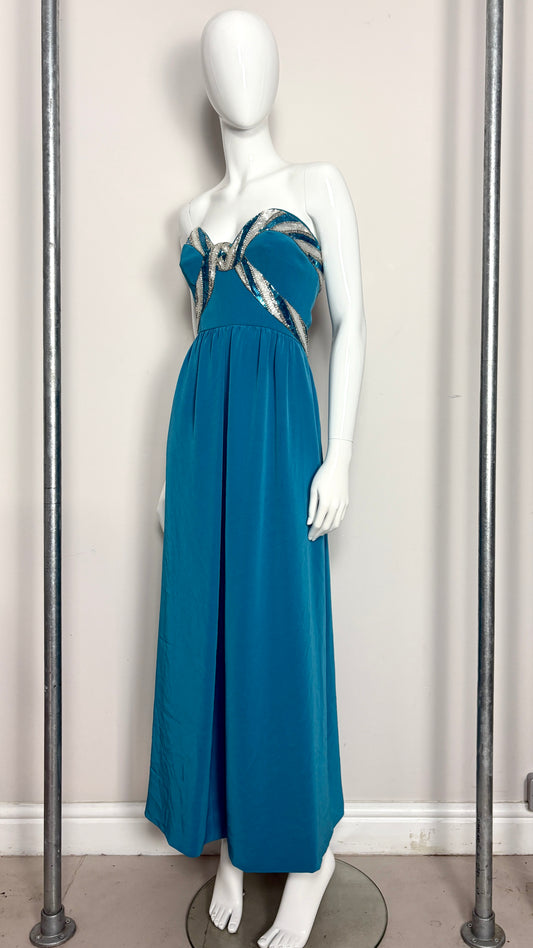 Bob Mackie sequin evening dress