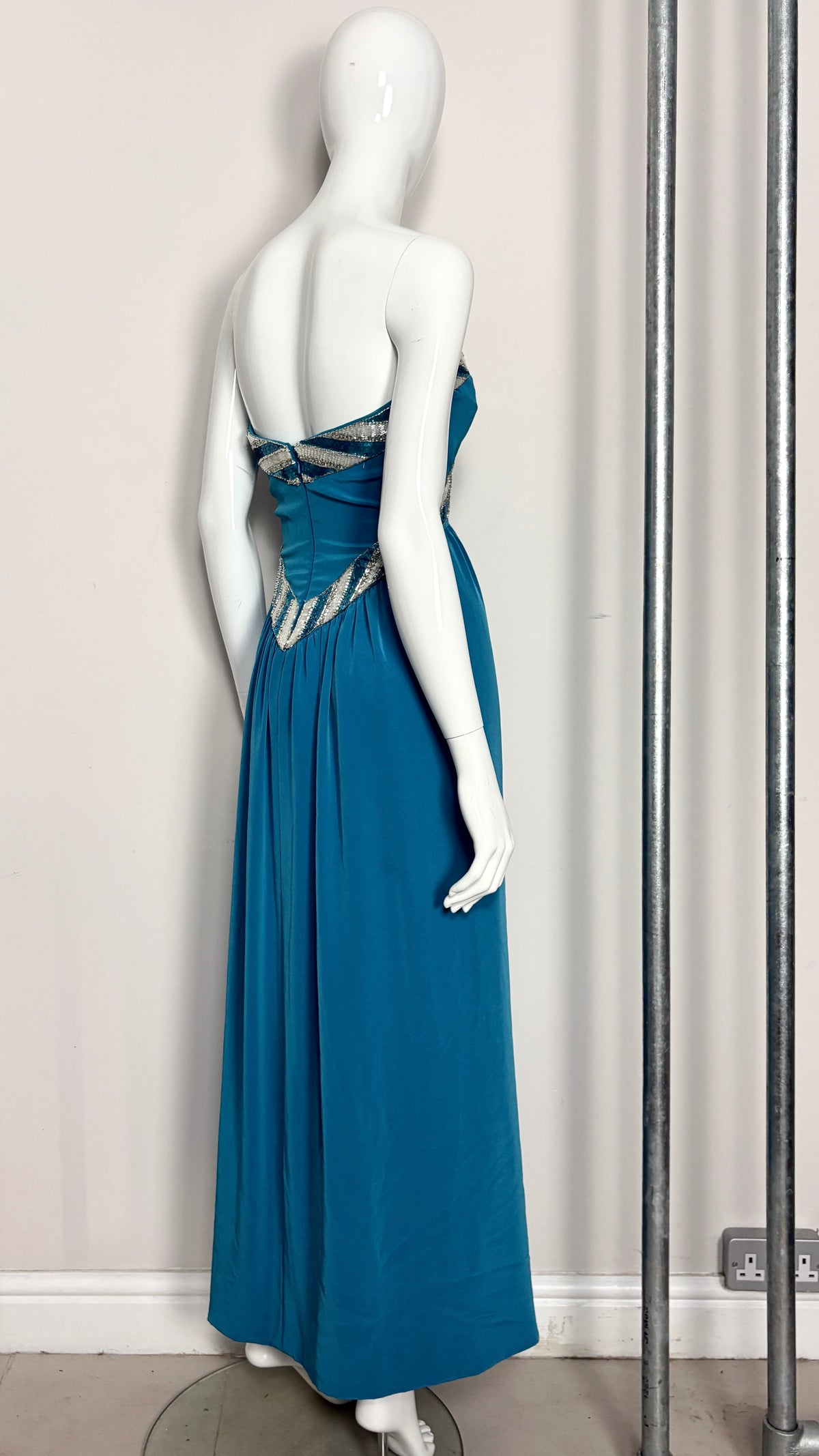 Bob Mackie sequin evening dress
