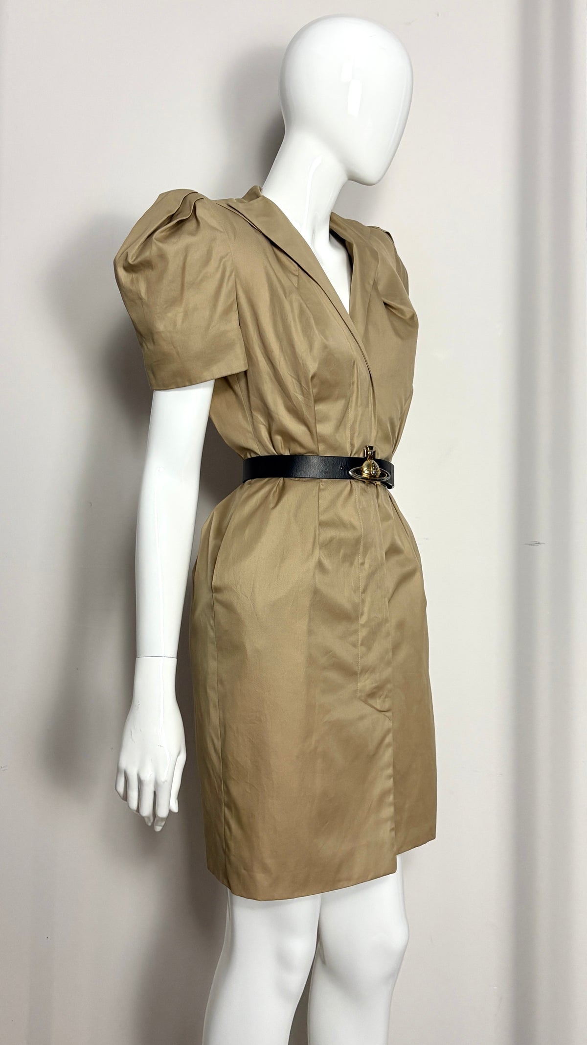 Vivienne Westwood S/S 1995 'Erotic Zones' dress and orb belt ensemble