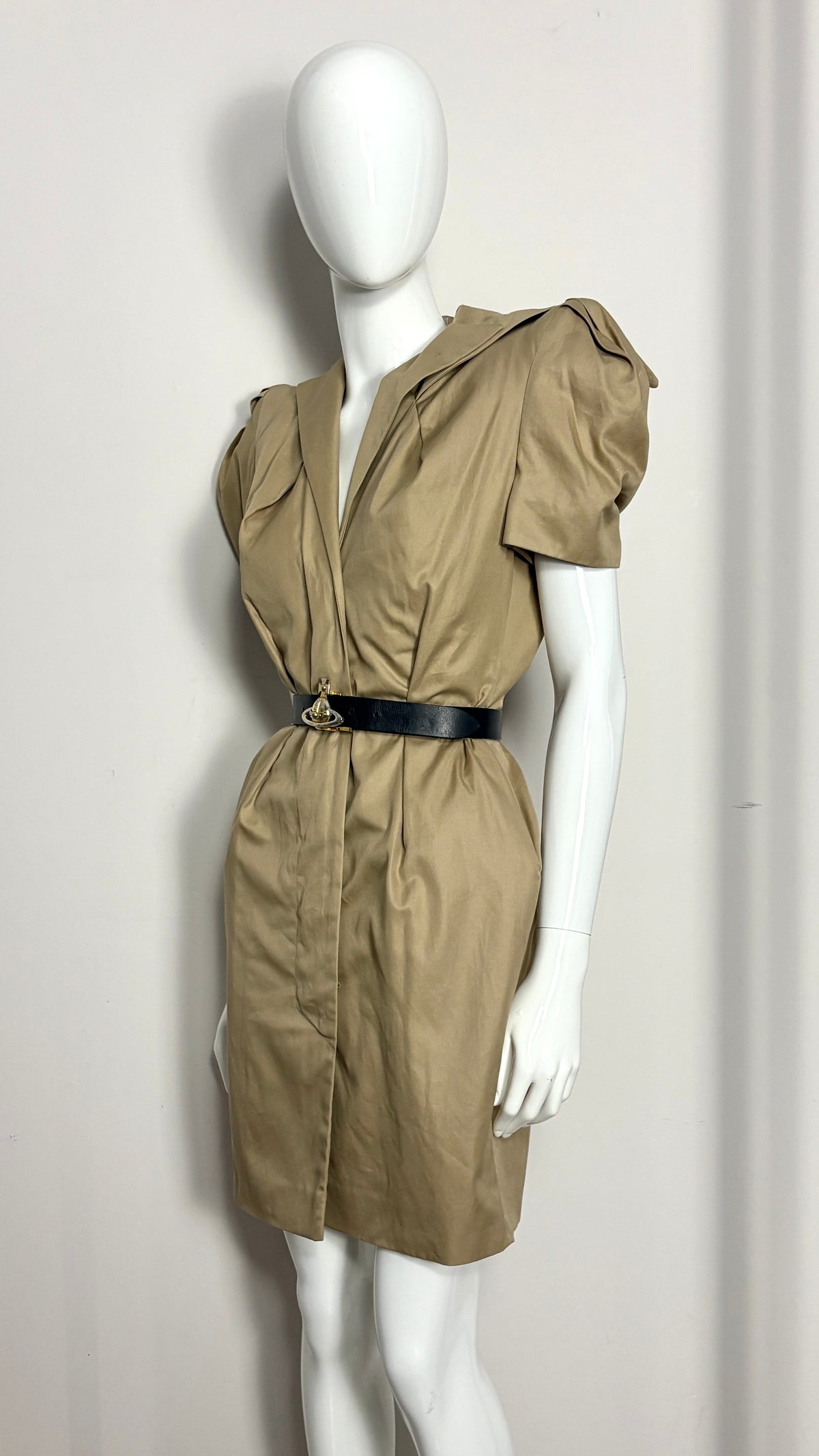 Vivienne Westwood S/S 1995 'Erotic Zones' dress and orb belt ensemble