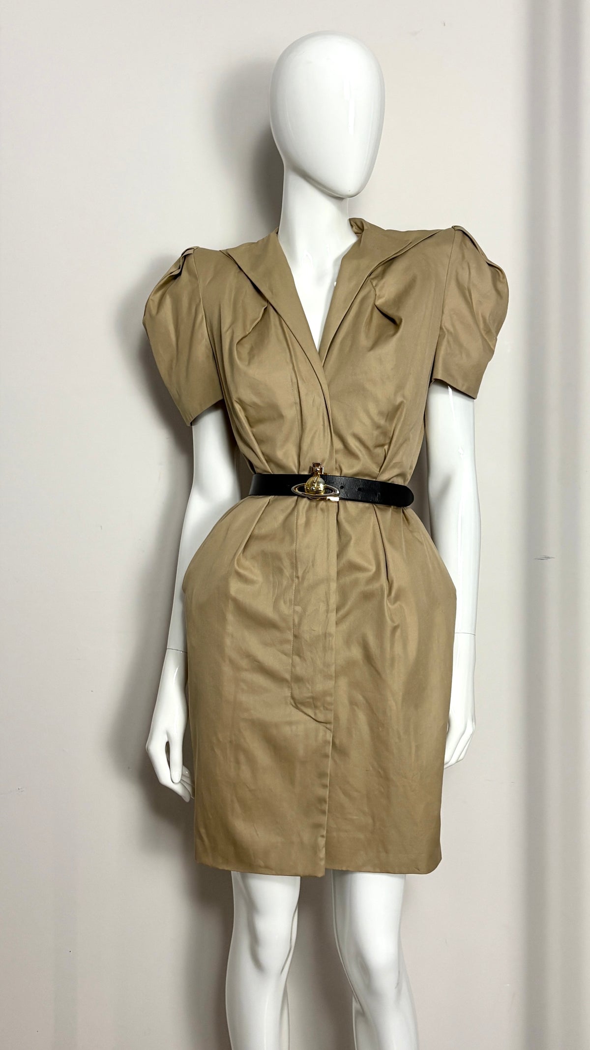 Vivienne Westwood S/S 1995 'Erotic Zones' dress and orb belt ensemble