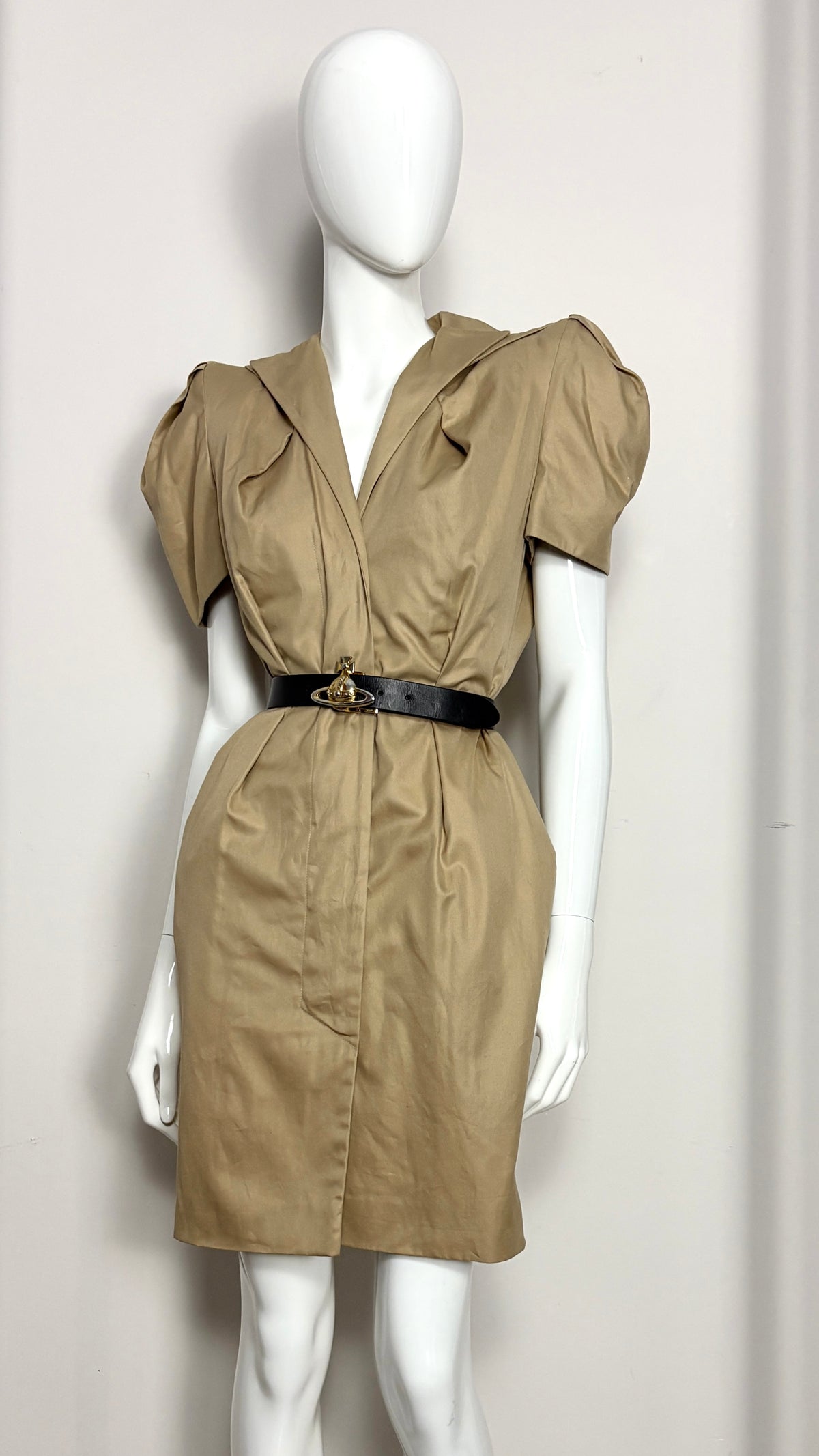 Vivienne Westwood S/S 1995 'Erotic Zones' dress and orb belt ensemble