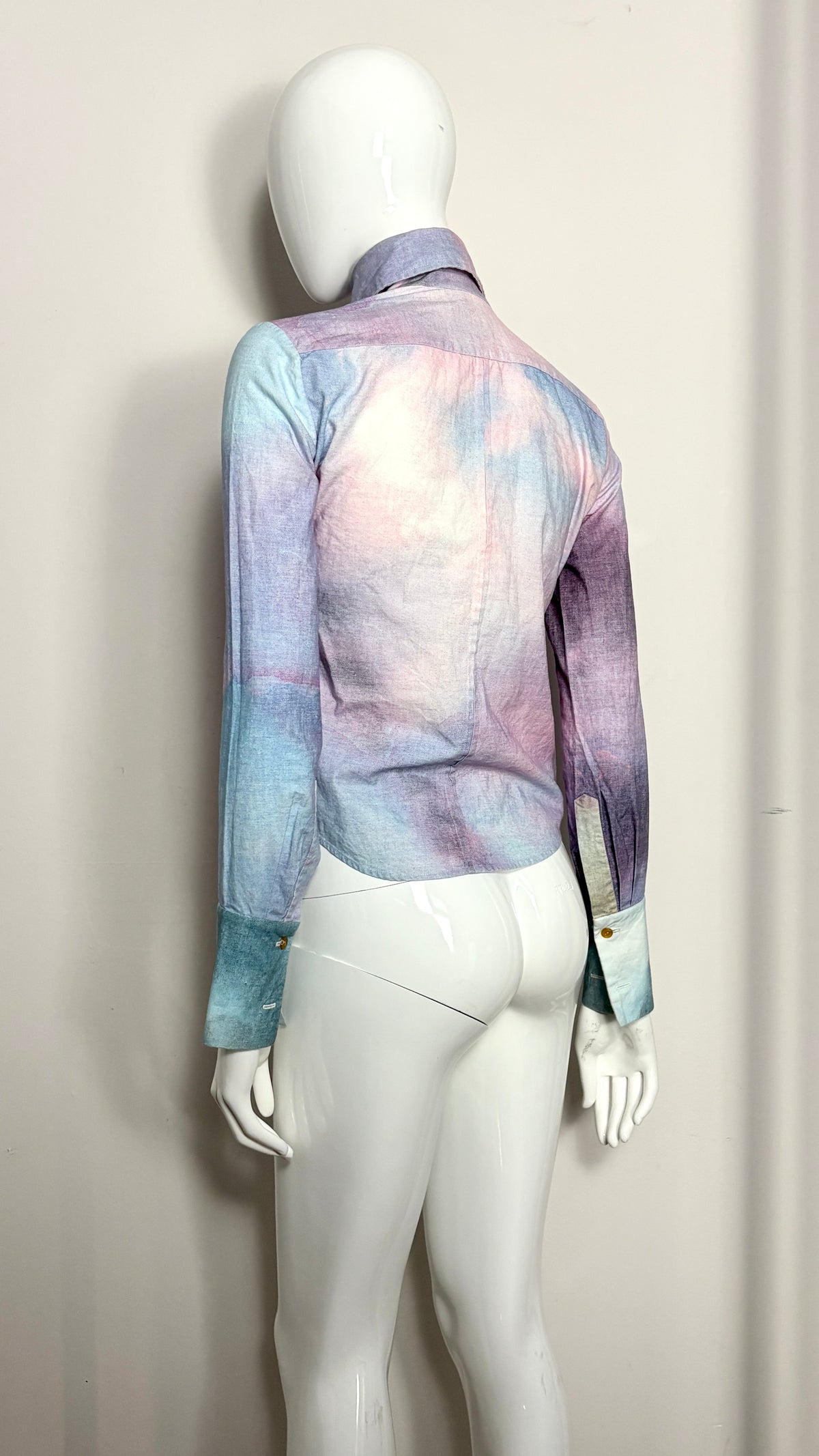 Vivienne Westwood A/W 1991/1992 'dressing up' Jean-Honoré Fragonard 'A Swarm of Cupids' print shirt