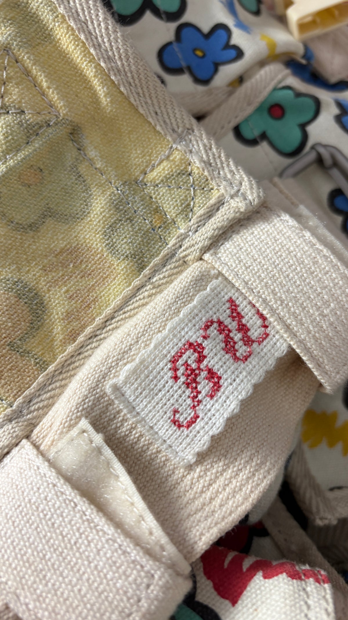 Bernhard Willhelm S/S 2003 floral utility vest