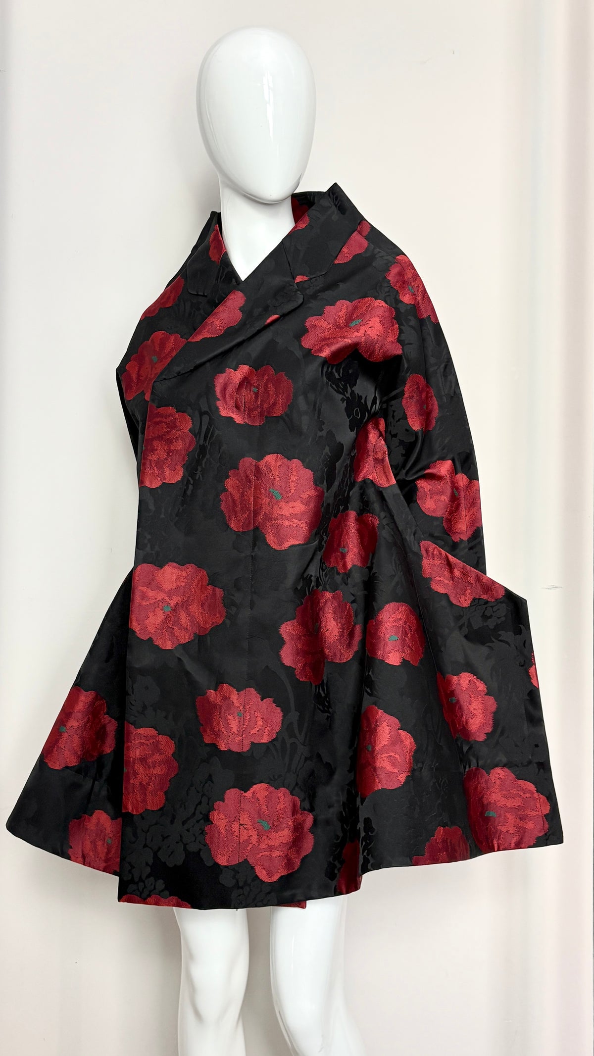 Comme des Garcons A/W 2012 poppy print 'flat' jacket