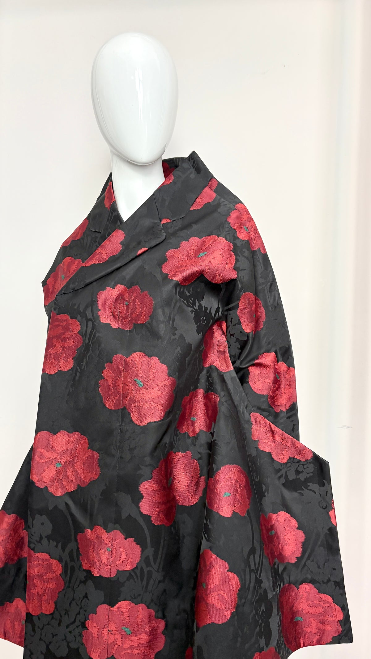 Comme des Garcons A/W 2012 poppy print 'flat' jacket