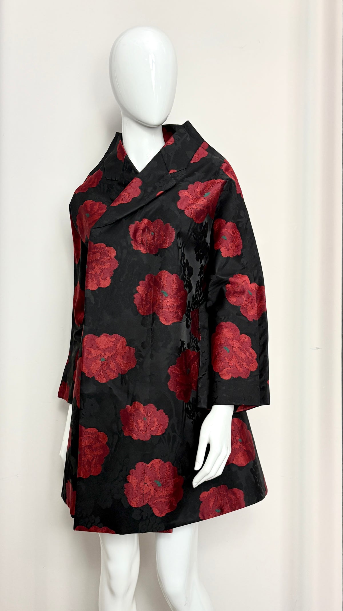 Comme des Garcons A/W 2012 poppy print 'flat' jacket