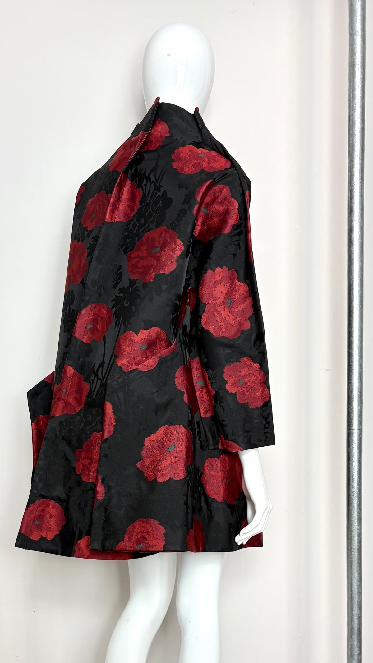Comme des Garcons A/W 2012 poppy print 'flat' jacket