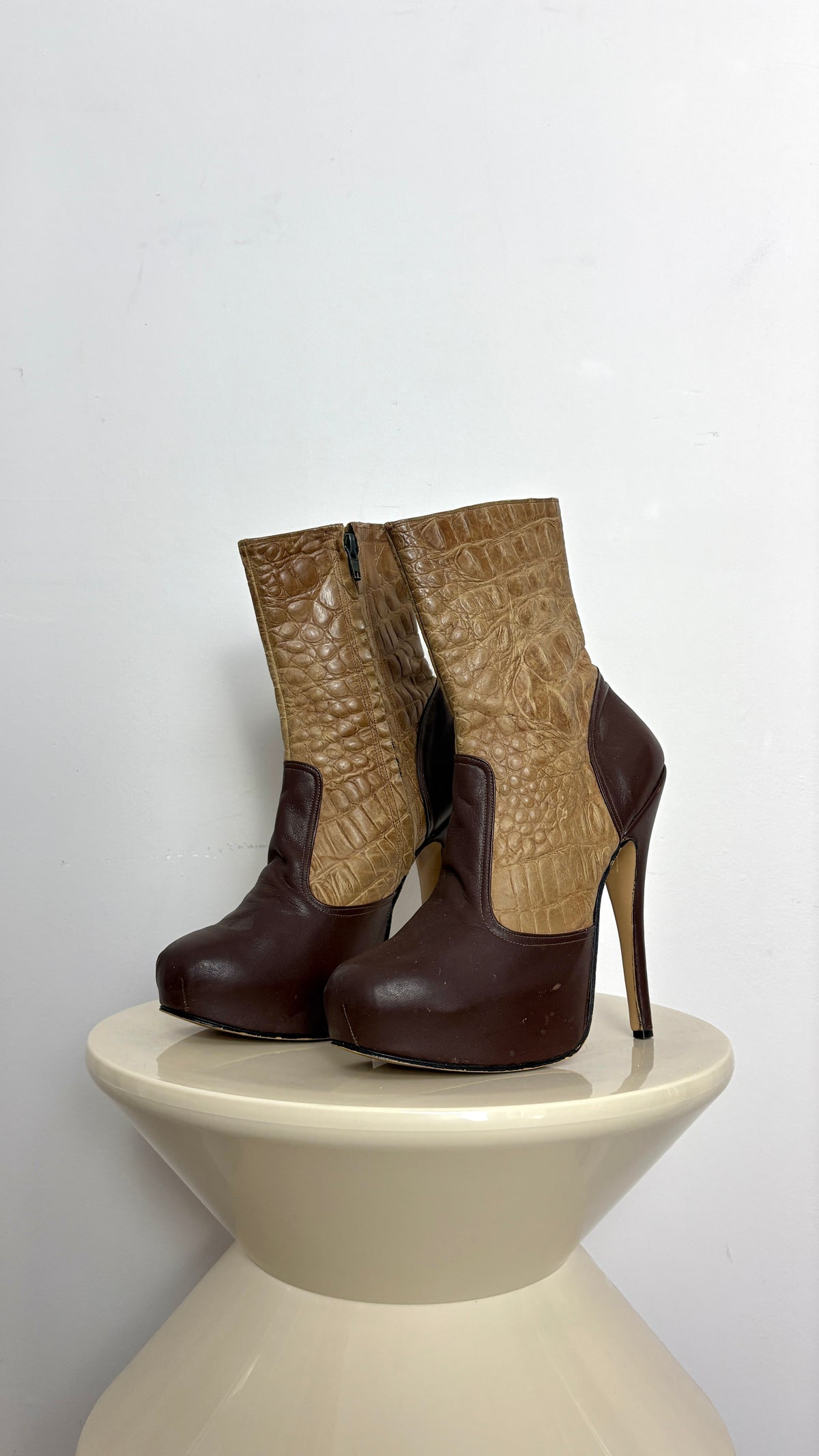 Vivienne Westwood extremely rare croc platform heels