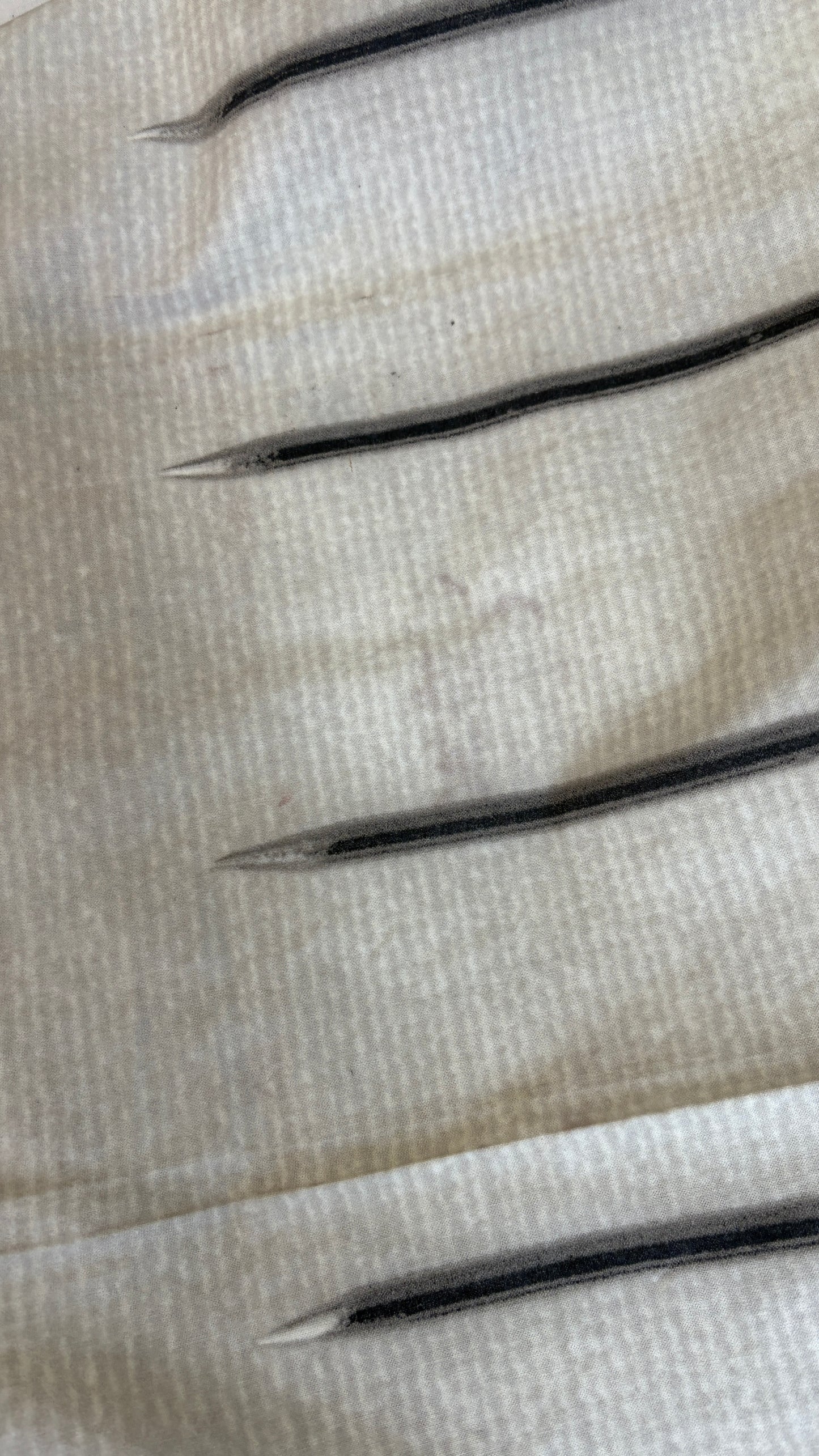 A Margiela trompe l’oeil pin wrap apron/skirt