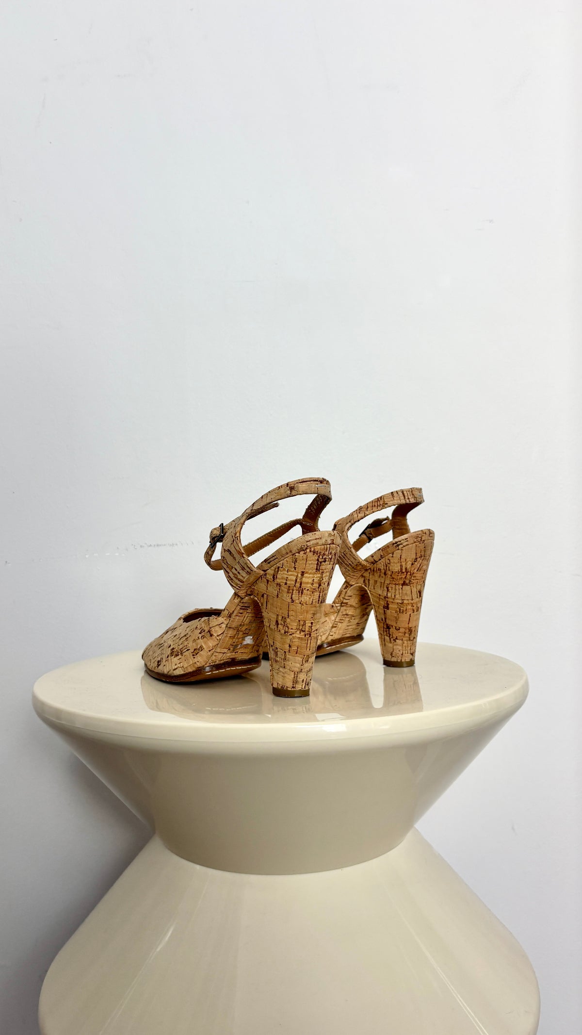Margiela cork heels