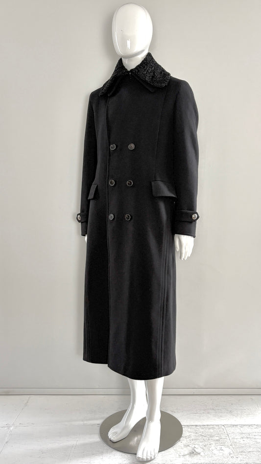 Pucci overcoat with detachable collar