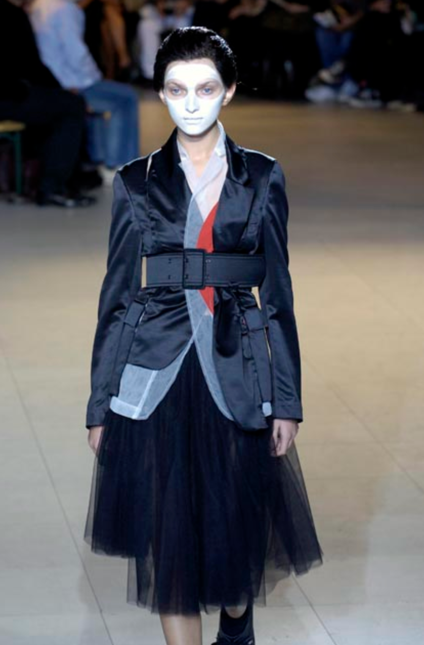 Comme des Garcons S/S 2007 flocked jacket