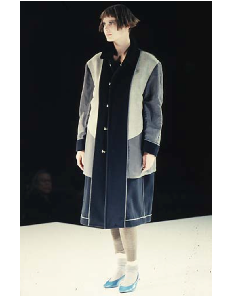 Comme des Garcons A/W 1998 layered trench coat
