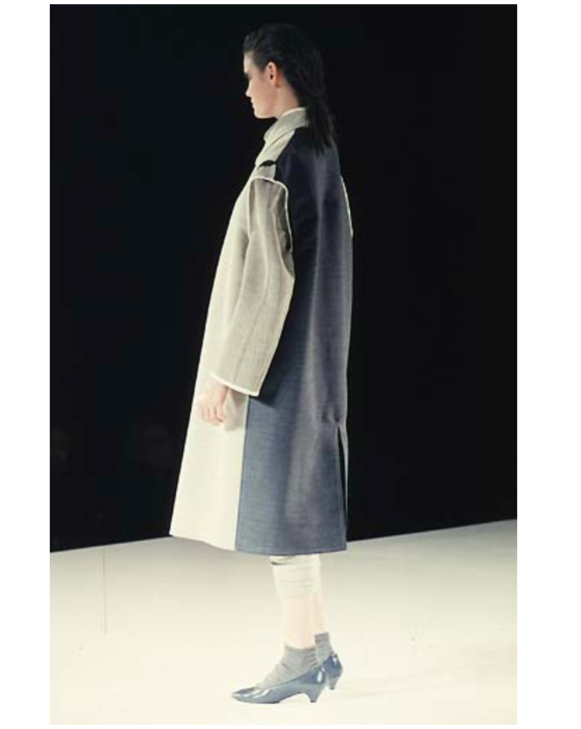 Comme des Garcons A/W 1998 layered trench coat