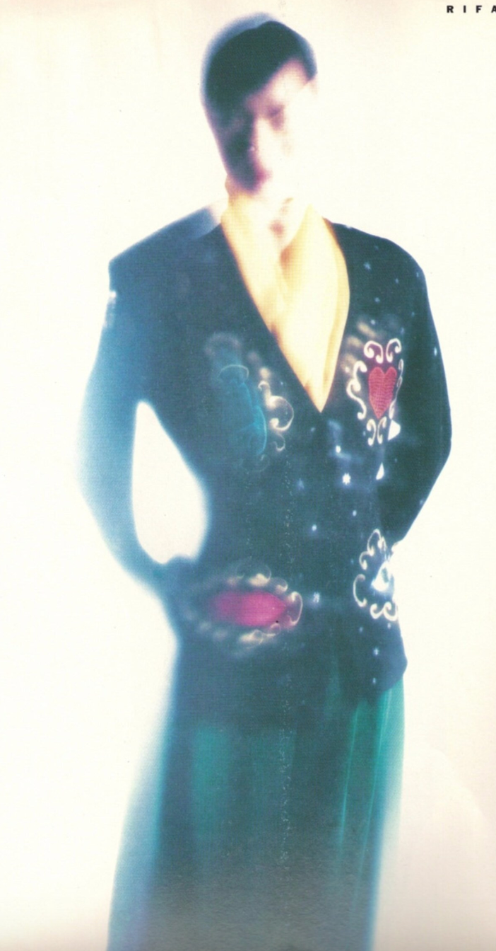 Rifat Ozbek A/W 1988/89 sequin embroidered suit