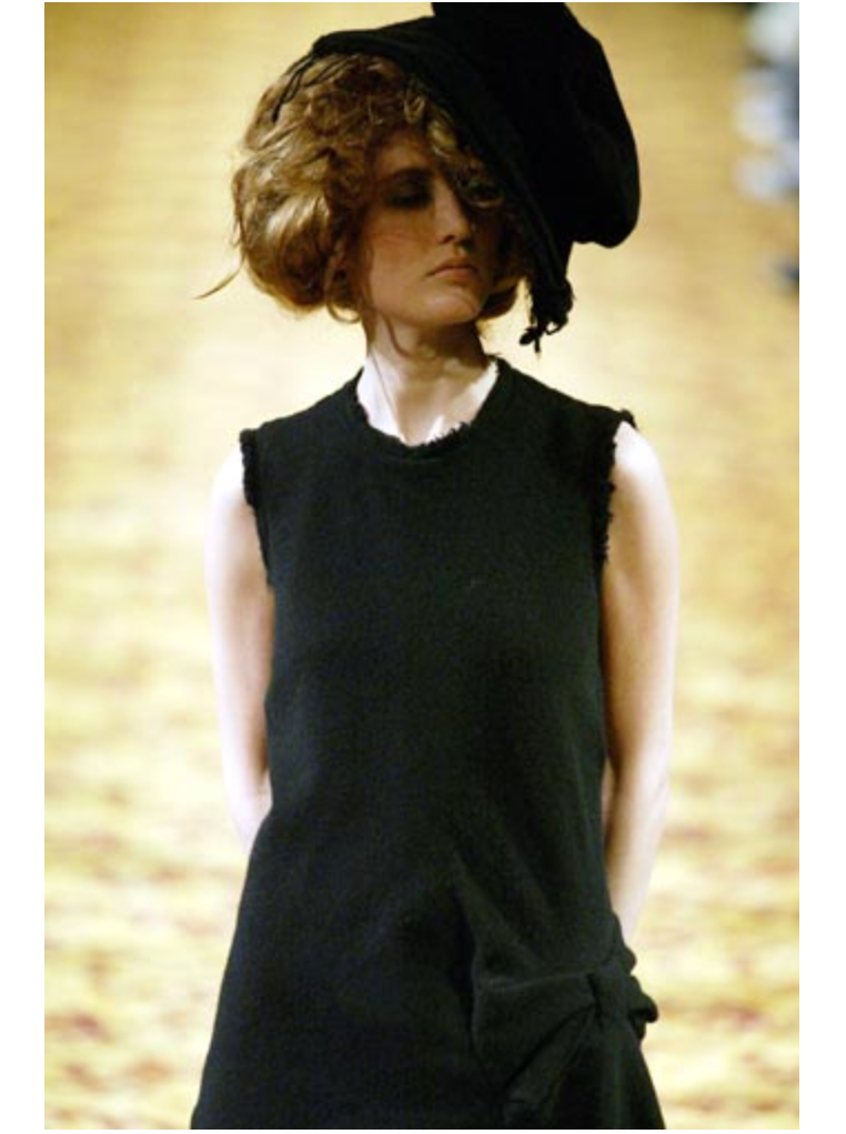 Junya Watanabe A/W 2003 safety pin dress