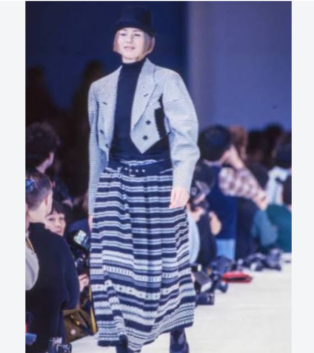 Comme des Garçons A/W 1989  'Liberation from Tailoring' Collection skirt