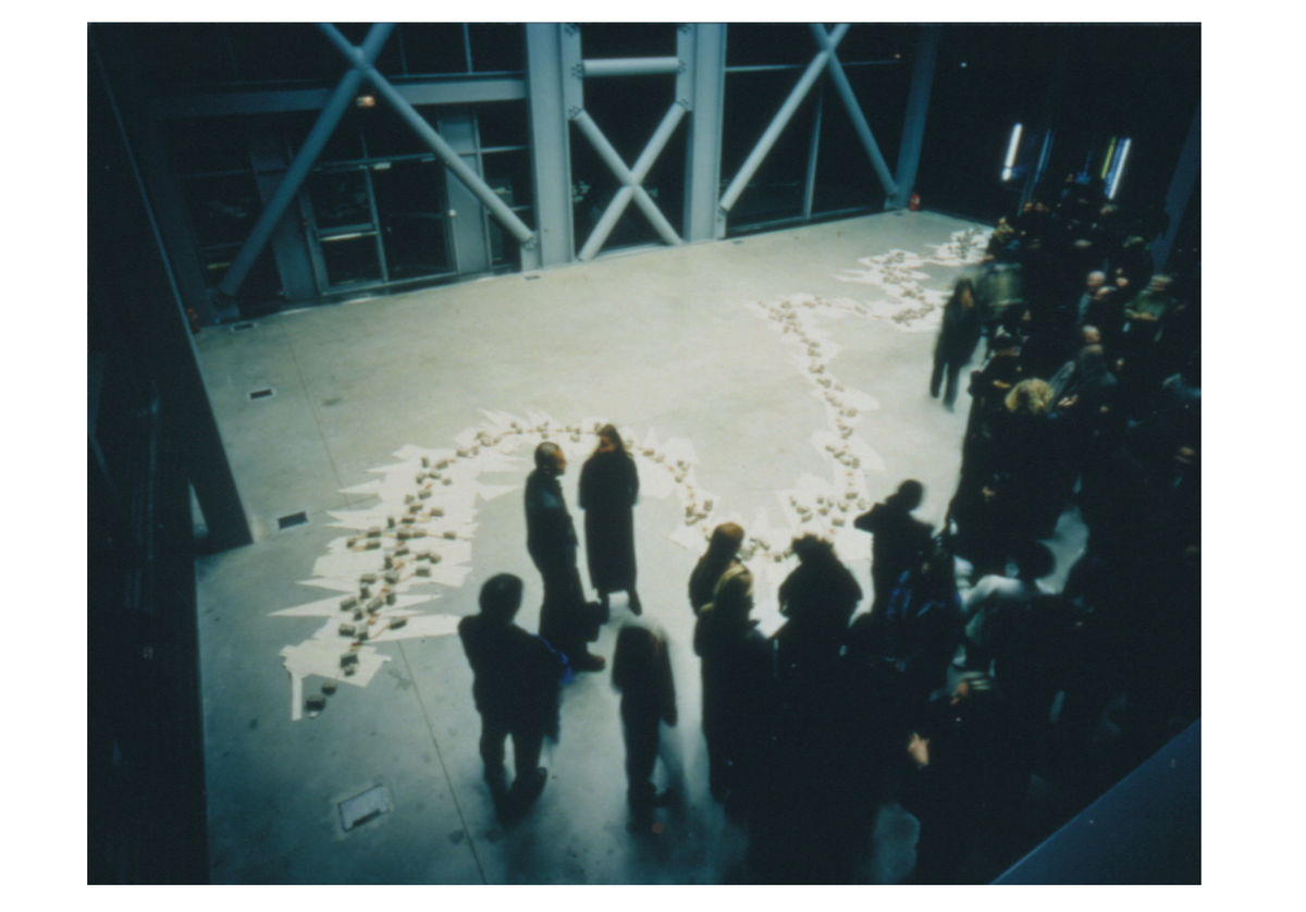 Issey Miyake Guest artist series No. 4 1998 Cai Guo-Qiang 'dragon explosion'