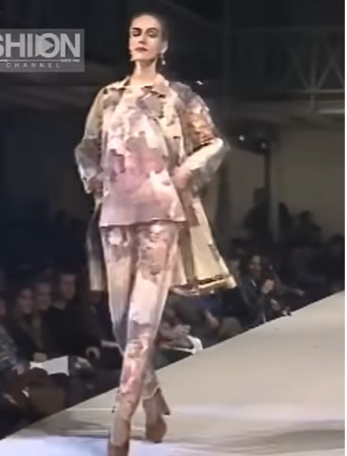 Vivienne Westwood A/W 1991/1992 'dressing up' Jean-Honoré Fragonard 'A Swarm of Cupids' print shirt